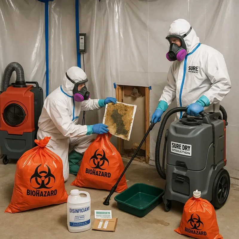 Contaminated Water Handling Protocols process in Hahnville, LA