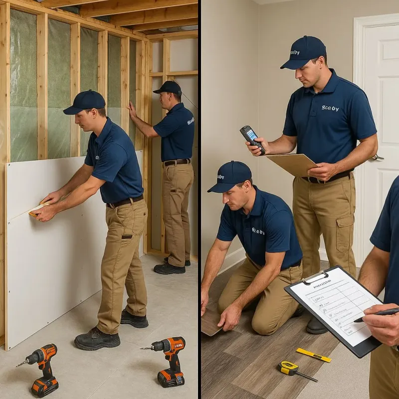 Repairs and Reconstruction process in Hahnville, LA