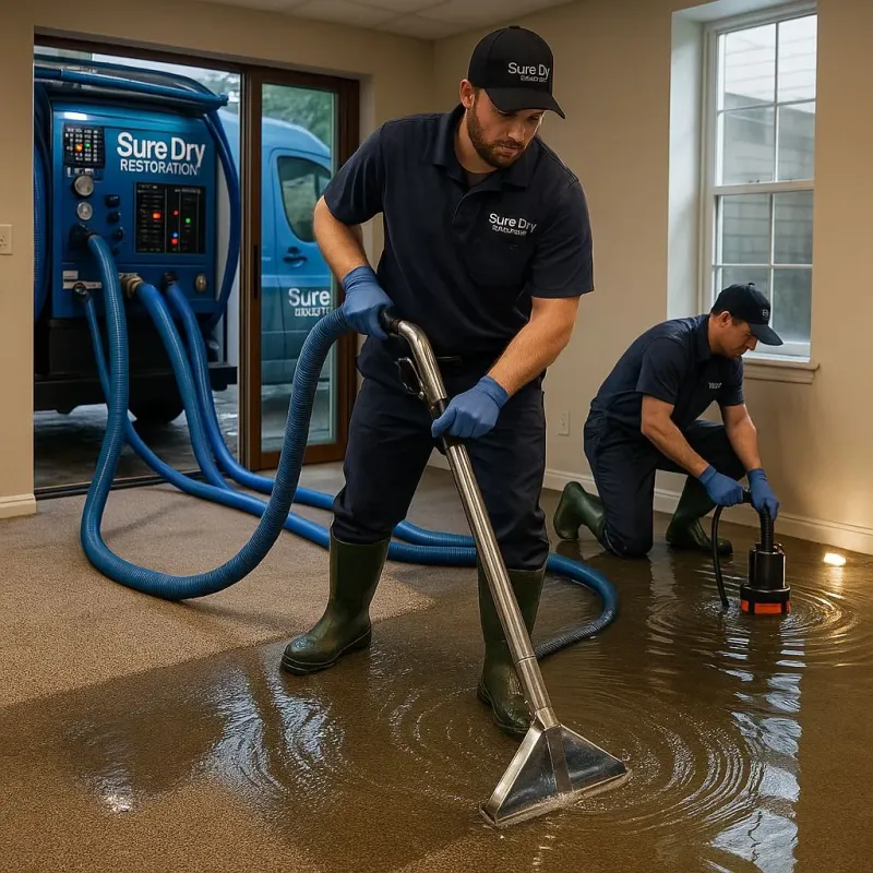 Water Extraction and Removal process in Hahnville, LA